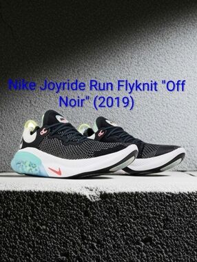 Nike Joyride Run Flyknit Rare "Off Noir" Mens 11 Womens 12.5 EUC